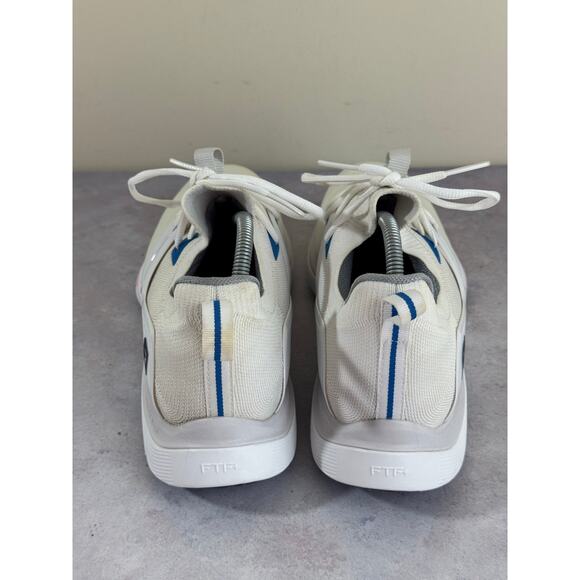 Footjoy FJ Men's HyperFlex Golf Shoes White/Blue 51118 Size 10M Read - Picture 3 of 12